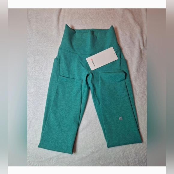 lululemon athletica Kids Teal Leggings - Picture 7 of 7